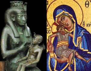 Isis et Horus / Marie et Jésus